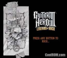 Guitar Hero III - Legends of Rock (Europe, Australia) ROM ...